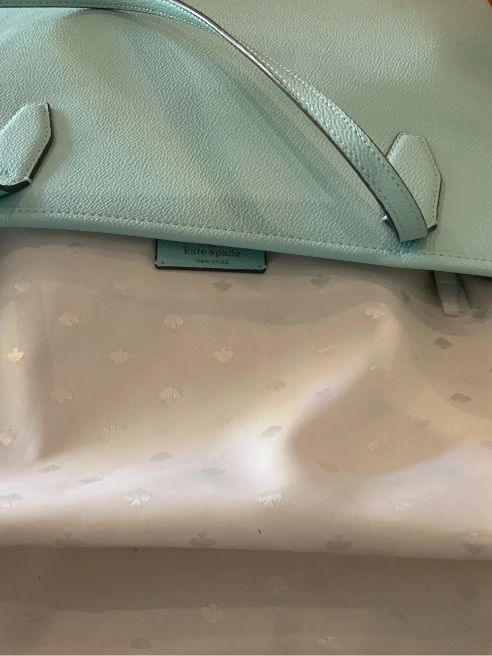 kate spade Mint Green Leather Tote